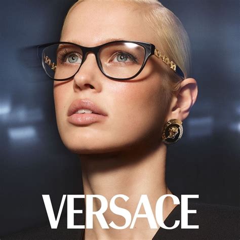 optical glasses versace|clear versace glasses on face.